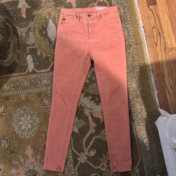 AG burnt red pants size 25R - Picture 2 of 4